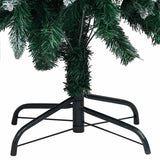 Artificial Christmas Tree Green 180 cm PVC, Steel and Plastic - Low Angle