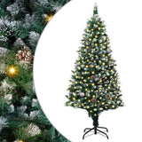 Artificial Christmas Tree Green 180 cm PVC, Steel and Plastic - Front View