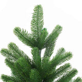 Christmas Tree with 300 LEDs with Stand Green 180 cm PE - Low Angle