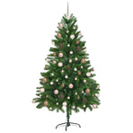 Christmas Tree with LED Light Green 180 cm PE