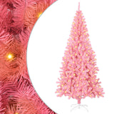 Christmas Tree with 300 LEDs with Stand Pink 180 cm PVC