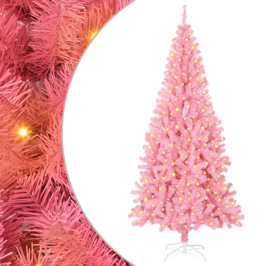 Christmas Tree Pink 180 cm PVC