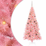 Christmas Tree Pink 180 cm PVC - Front View