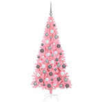 Christmas Tree Pink 180 cm PVC