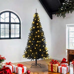 Christmas Tree Black 180 cm PVC