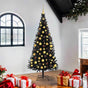 Christmas Tree Black 180 cm PVC