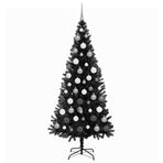 Christmas Tree Black 180 cm PVC