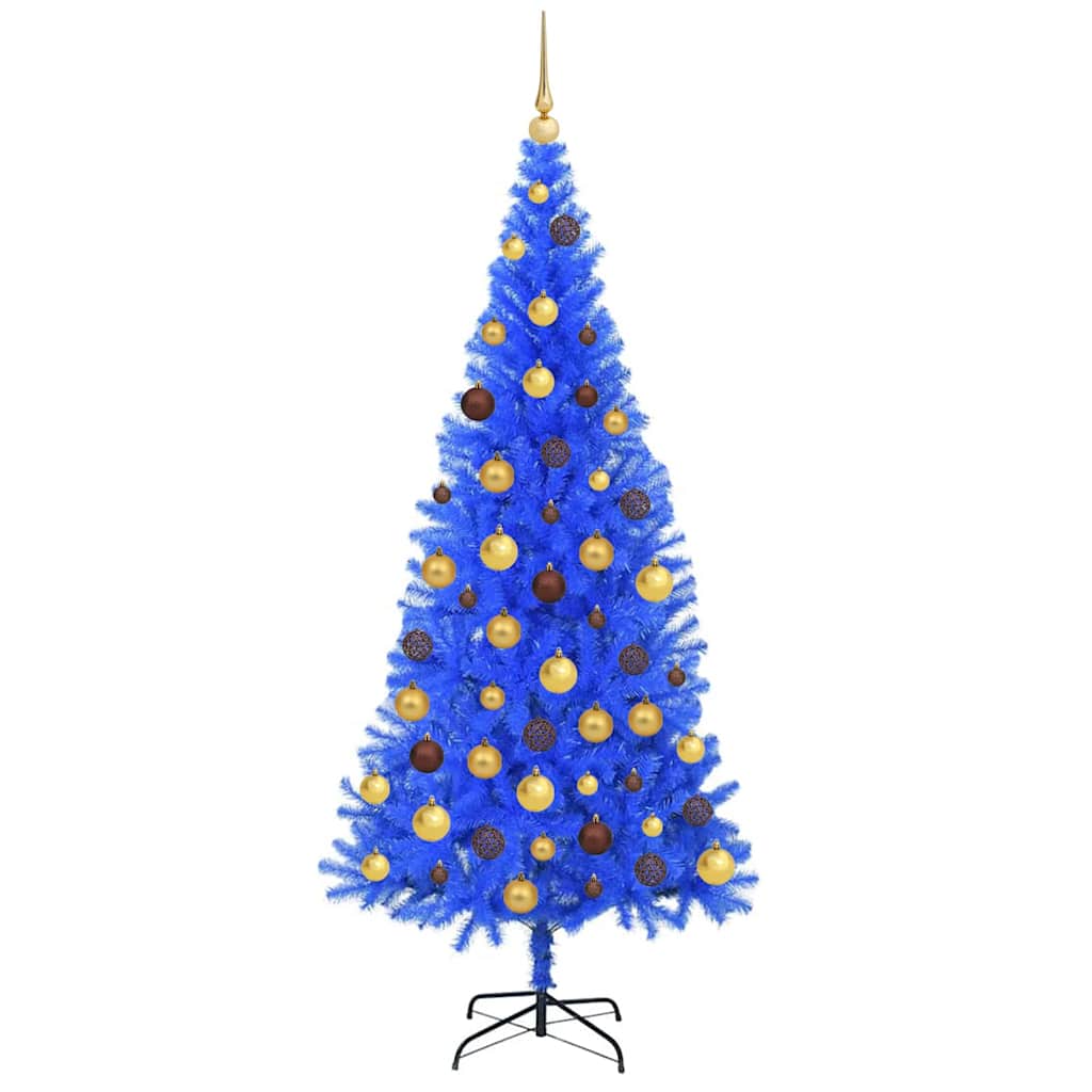 Christmas Tree Blue 180 cm PVC