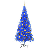 Christmas Tree Blue 180 cm PVC