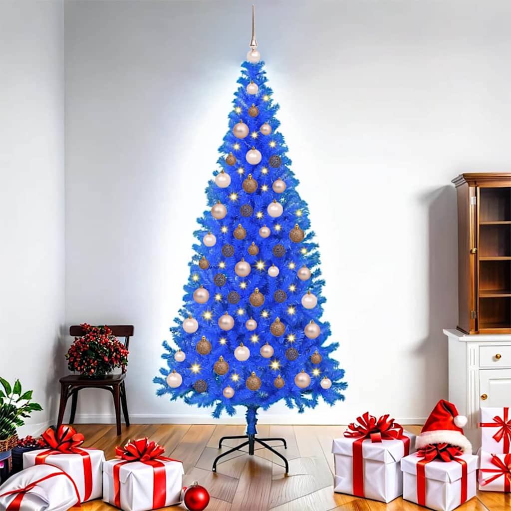 Christmas Tree Blue 180 cm PVC