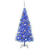 Christmas Tree Blue 180 cm PVC - Front View