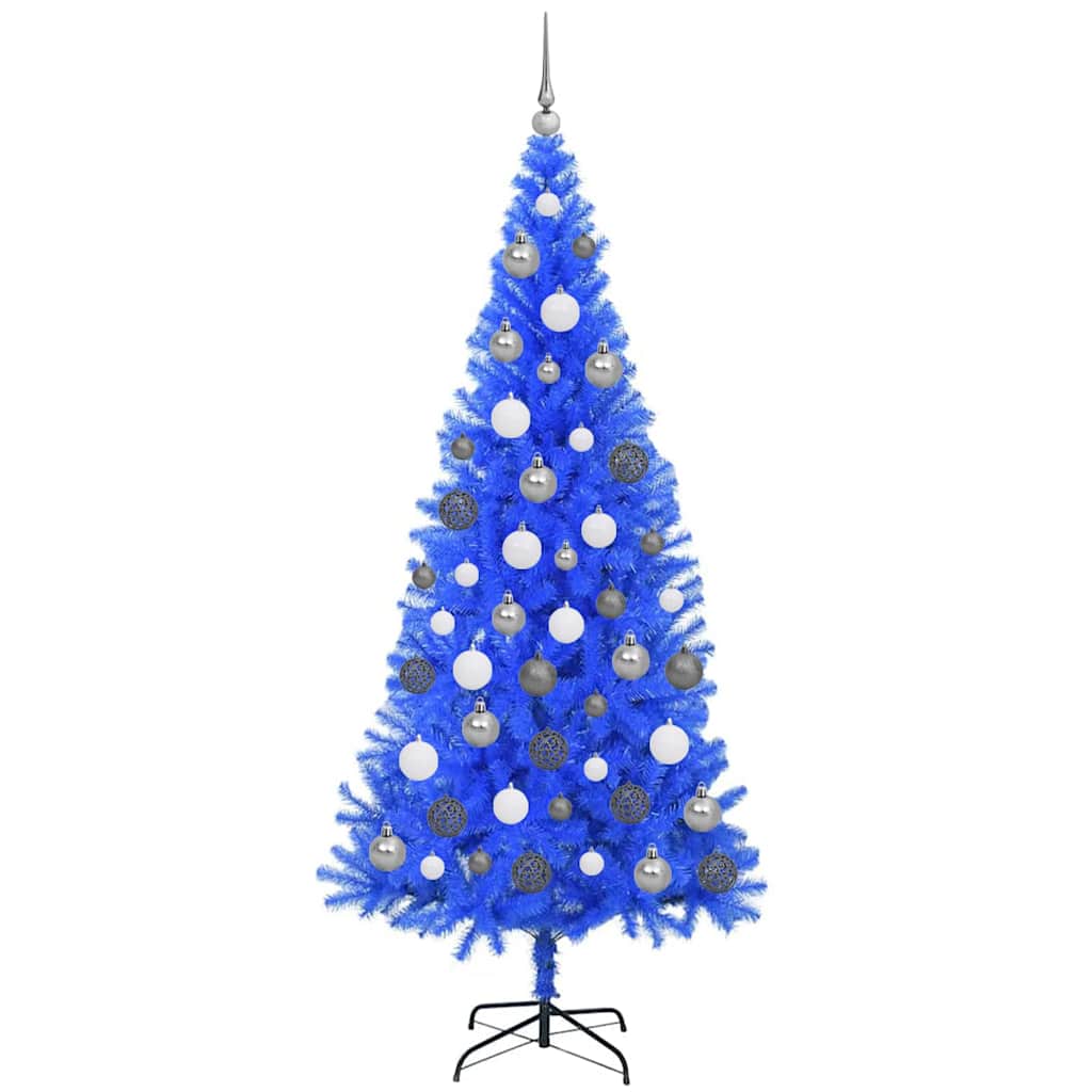 Christmas Tree Blue 180 cm PVC