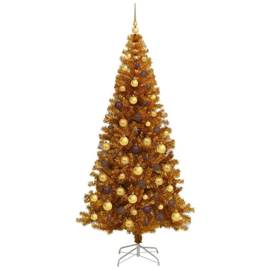 Christmas Tree Gold 180 cm PET