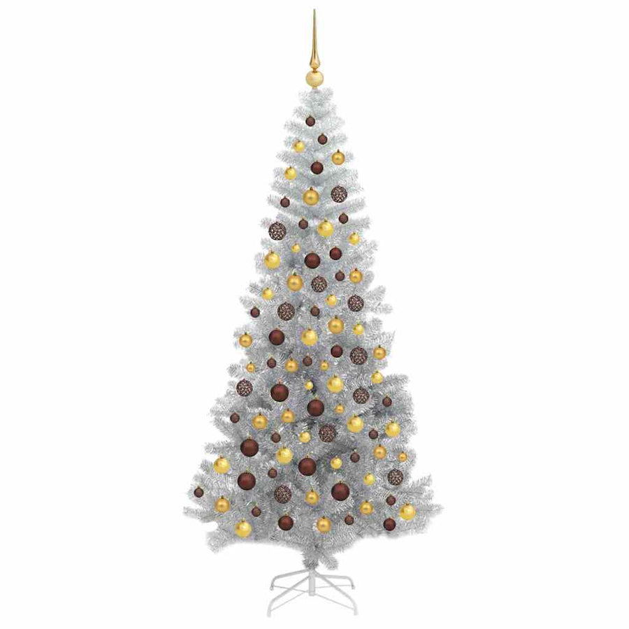 Christmas Tree Silver 180 cm PET