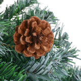 Artificial Christmas Tree with Stand Green 180 cm PVC and Steel