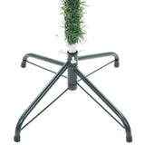 Artificial Christmas Tree with Stand Green 180 cm PVC and Steel - Low Angle