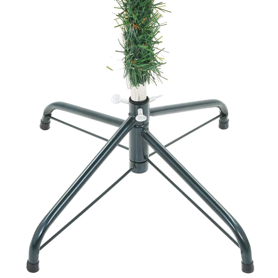 Artificial Christmas Tree with Stand Green 180 cm PVC and Steel