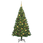 Artificial Christmas Tree Green 180 cm PVC, Steel and Plastic