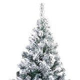 Artificial Christmas Tree White 180 cm PVC, Steel and Plastic - 45-Degree Angle