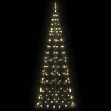 LED Christmas Tree Warm White 100 x 100 x 250 cm Iron - 45-Degree Angle