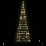 LED Christmas Tree Warm White 138 x 138 x 400 cm Iron