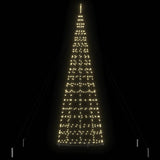 LED Christmas Tree Warm White 138 x 138 x 400 cm Iron - 45-Degree Angle