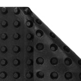 Dimpled Drainage Sheet Black 0.5 x 20 m HDPE - Rear View