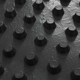 Dimpled Drainage Sheet Black 0.5 x 20 m HDPE