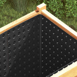 Dimpled Drainage Sheet Black 0.5 x 20 m HDPE