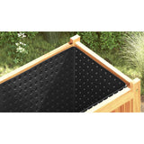 Dimpled Drainage Sheet 2 pcs Black 1 x 20 m HDPE