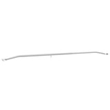 Tarpaulin Bracket for Trailers 3 pcs Silver 136-218 cm Aluminum - 45-Degree Angle
