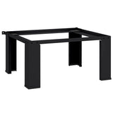 Washing Machine Pedestal Black 64 x 55 x 32.5 cm Steel