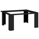 Washing Machine Pedestal Black 64 x 55 x 32.5 cm Steel