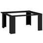 Washing Machine Pedestal Black 64 x 55 x 32.5 cm Steel