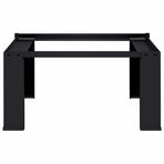 Washing Machine Pedestal Black 64 x 55 x 32.5 cm Steel
