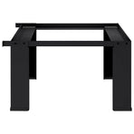Washing Machine Pedestal Black 64 x 55 x 32.5 cm Steel
