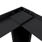 Washing Machine Pedestal 2 pcs Black 127 x 54.5 x 32.5 cm Steel