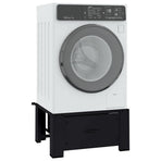 Washing Machine Pedestal Black 64 x 55 x 32.5 cm Steel