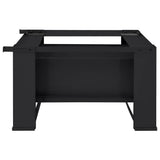 Washing Machine Pedestal Black 64 x 55 x 32.5 cm Steel