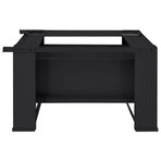 Washing Machine Pedestal Black 64 x 55 x 32.5 cm Steel