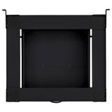 Washing Machine Pedestal Black 64 x 55 x 32.5 cm Steel