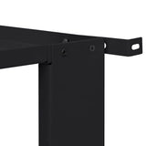 Washing Machine Pedestal 2 pcs Black 127 x 54.5 x 32.5 cm Steel