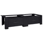Washing Machine Pedestal 2 pcs Black 127 x 54.5 x 32.5 cm Steel