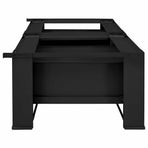 Washing Machine Pedestal 2 pcs Black 127 x 54.5 x 32.5 cm Steel