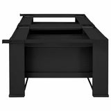 Washing Machine Pedestal 2 pcs Black 127 x 54.5 x 32.5 cm Steel - 45-Degree Angle
