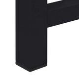 Washing Machine Pedestal Black 60 x 56 x 52 cm Steel - Close-Up Angle
