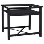 Washing Machine Pedestal Black 60 x 56 x 52 cm Steel