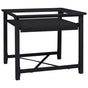 Washing Machine Pedestal Black 60 x 56 x 52 cm Steel
