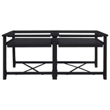 Washing Machine Pedestal 2 pcs Black 120 x 56 x 52 cm Steel