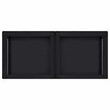 Washing Machine Pedestal 2 pcs Black 120 x 56 x 52 cm Steel